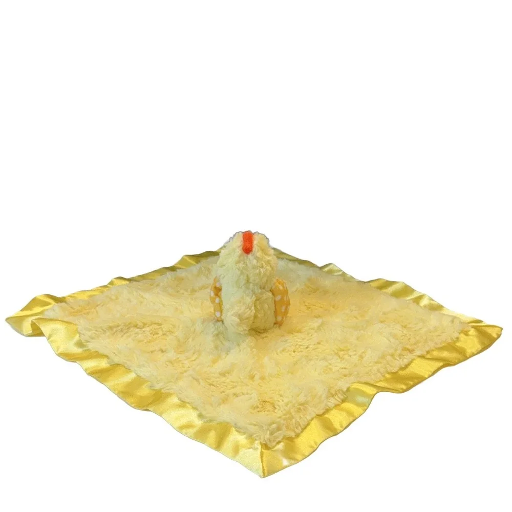 Cloud Island Plush Chick Security Blanket Lovey Yellow 13